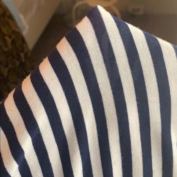 MICHAEL KORS Navy/White Stripe Maxi Dress - Picture 5 of 5